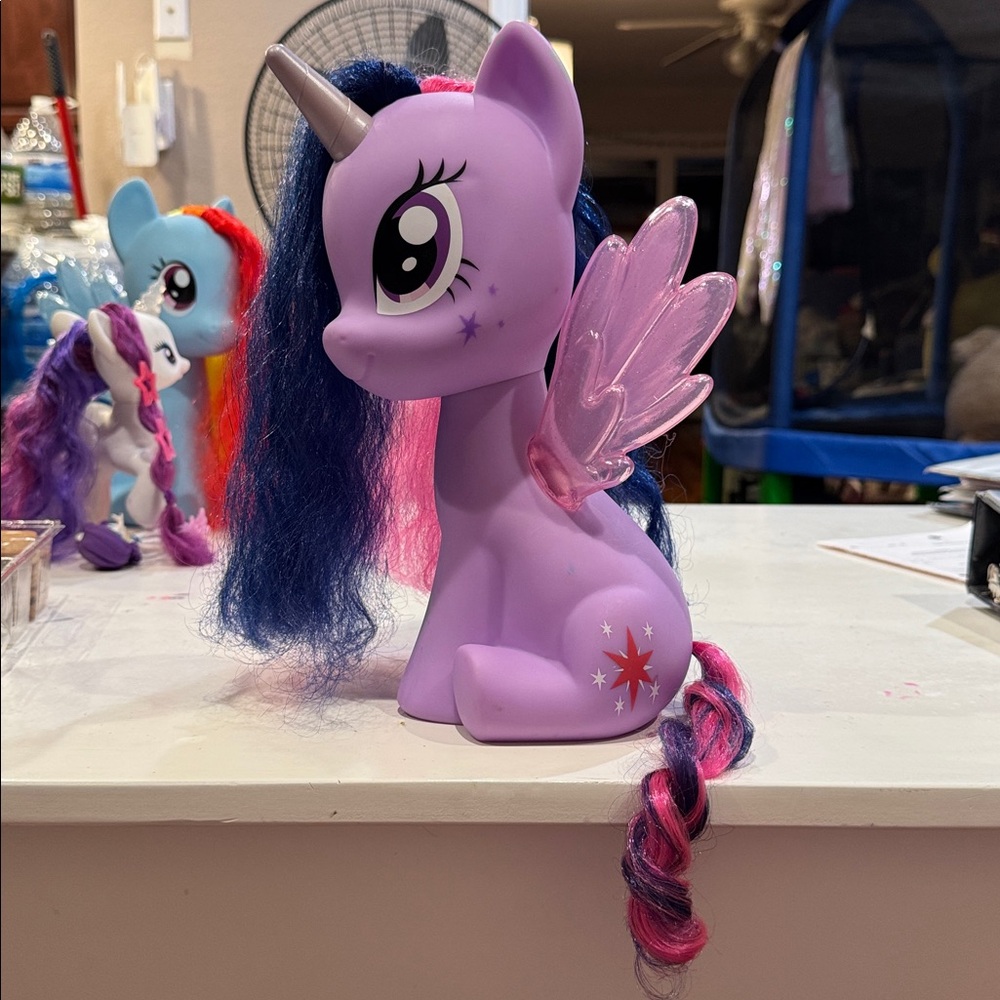 Large My Little Pony Princess Twilight Sparkle Style My Hair Unicorn Toy